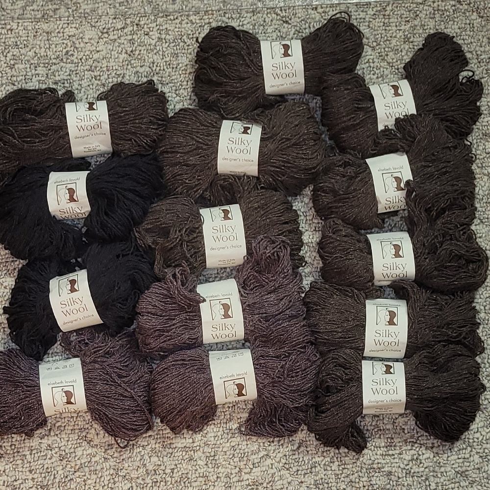 Elizabeth Lavolds Silk & Wool, Designors Choice Yarn Collection